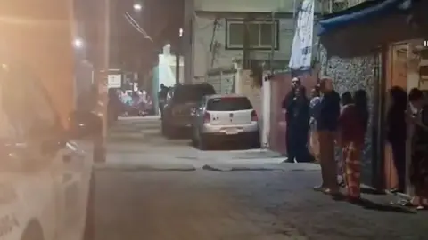 Vecinos reportaron una intensa movilización policiaca tras los hechos violentos ocurridos en la demarcación. / X: @HalconOnce.