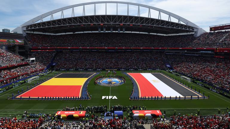 El Estadio de Seattle listo para el duelo entre belgas y egipcios | AP