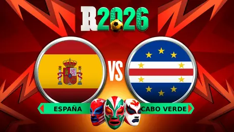 España vs Cabo Verde Mundial 2026 Fase de Grupos