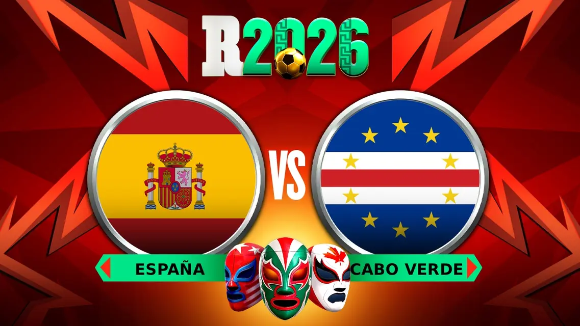 España vs Cabo Verde Mundial 2026 Fase de Grupos