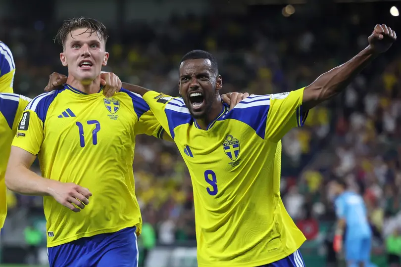 Suecia en goleada a Túnez l AP