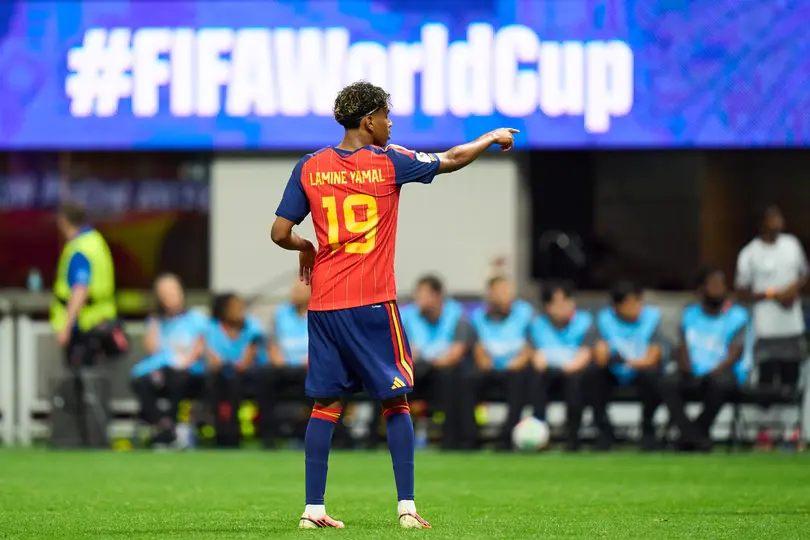 Lamine Yamal debutó en la Copa del Mundo con España | MEXSPORT