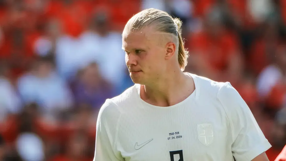 Erling Haaland con la Selección de Noruega | AP