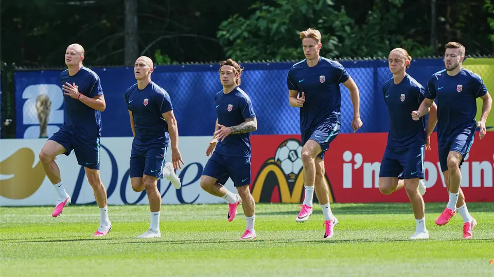 Erling Haaland con la Selección de Noruega | AP