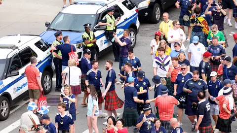 Afición de Escocia l AP
