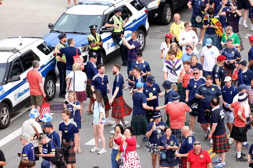 Afición de Escocia l AP