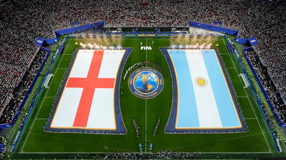 Inglaterra vs Argentina l AP