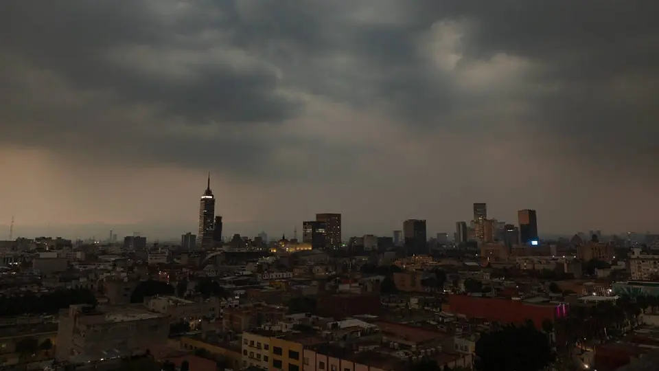 Lluvias y fuertes rachas de vientos en la Ciudad de México / Licencia CC
