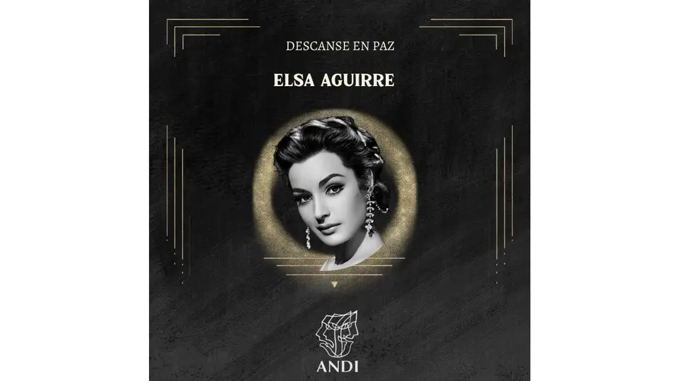 Con la muerte de Elsa Aguirre, el cine mexicano despide a una de sus últimas grandes leyendas de la pantalla grande./ ANDI