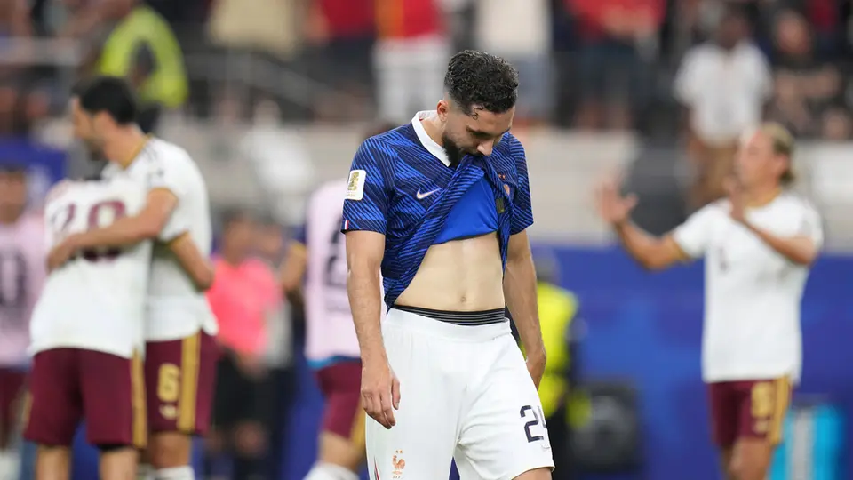 Ryan Cherki tras quedar eliminado de la Copa del Mundo ante España | AP