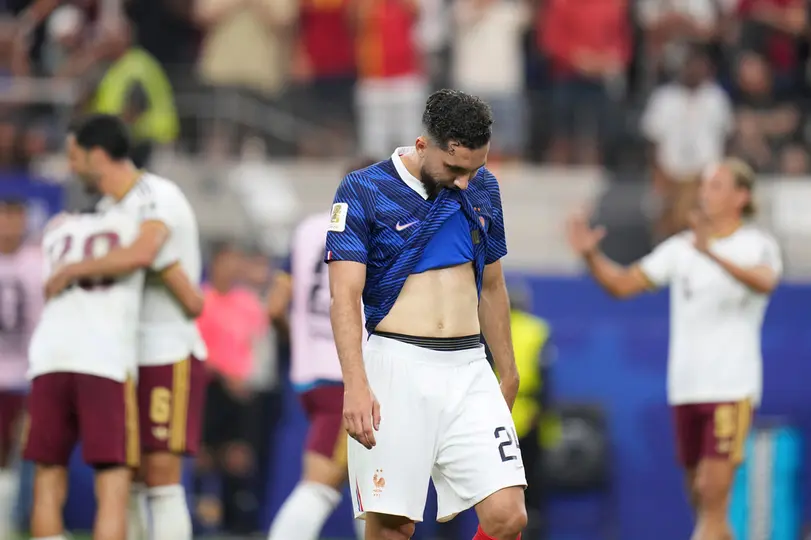 Ryan Cherki tras quedar eliminado de la Copa del Mundo ante España | AP