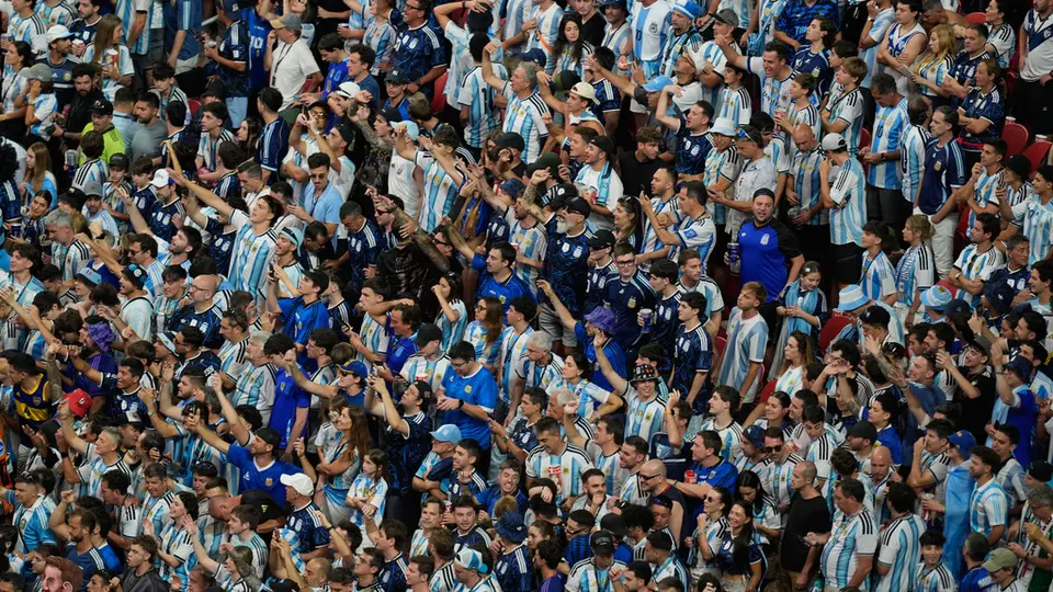 Afición de Argentina l AP