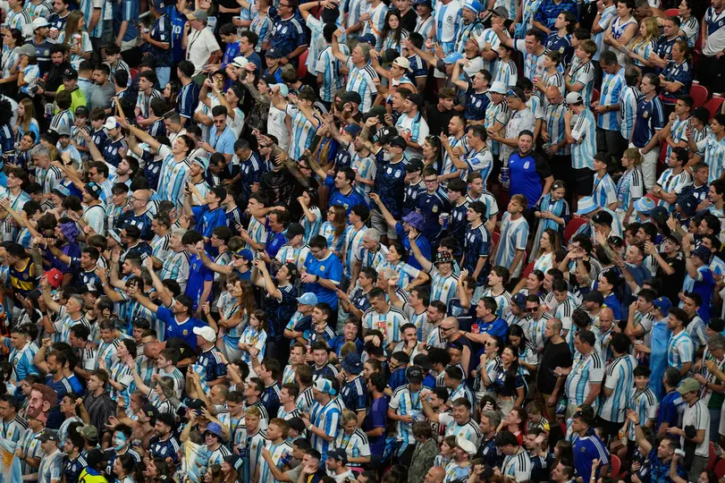 Afición de Argentina l AP