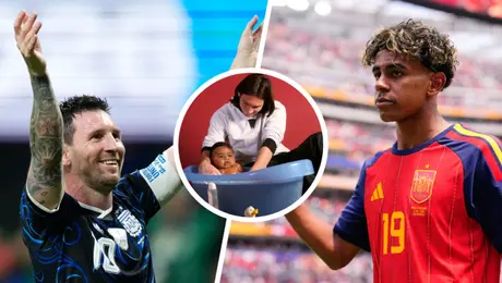 ¿Foto profética? La imagen de Messi con un bebé Lamine resurge antes de la Final del Mundial 2026