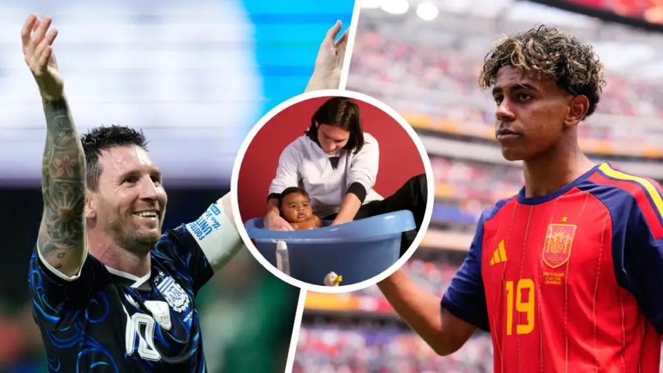 ¿Foto profética? La imagen de Messi con un bebé Lamine resurge antes de la Final del Mundial 2026