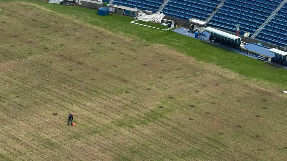 Así marchan las obras en el Estadio Ciudad de los Deportes | ILIANY APARICIO
