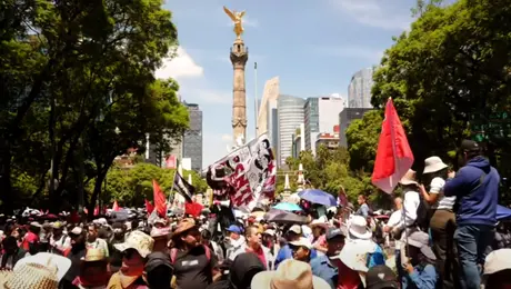 CNTE anuncia megamarcha en CDMX: calles cerradas, horario y rutas alternas