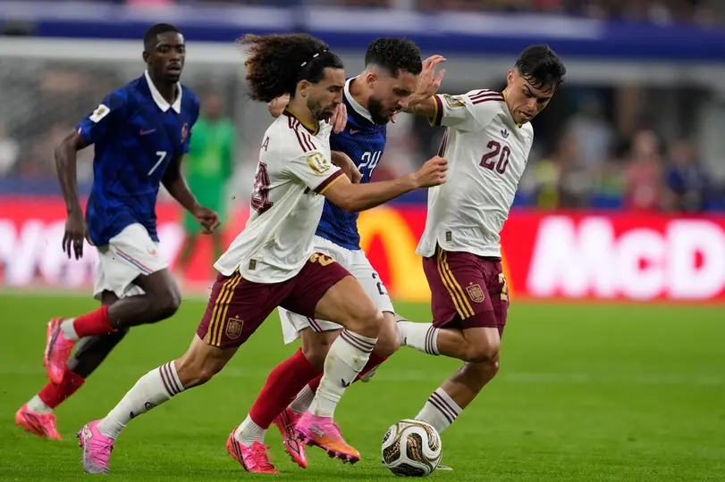 Cherki elogió a España tras el partido de Semifinales | AP