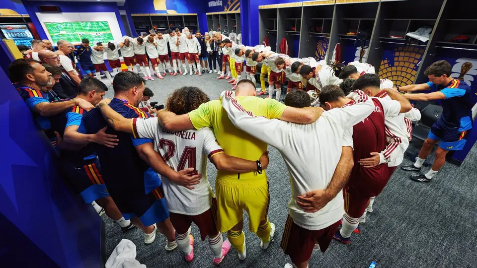 "Está cerca", así festejaron los futbolistas españoles tras eliminar a Francia