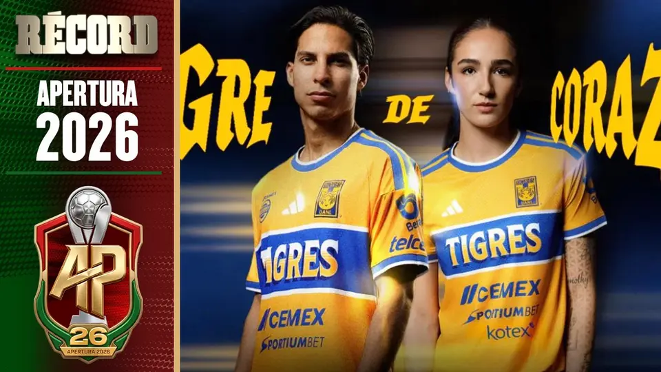 Tigres presenta su nueva equipación para el Apertura 2026