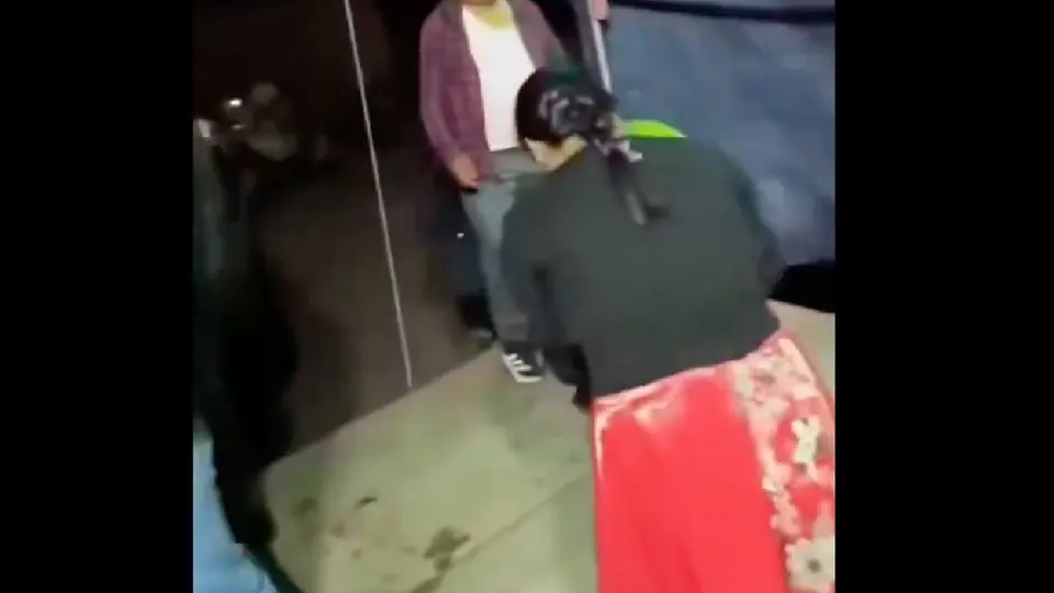 Soraya fue atendida inmediatamente tras resultar herida / Especial