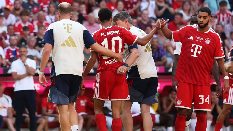 Jamal Musiala, con Bayern Munich | AP