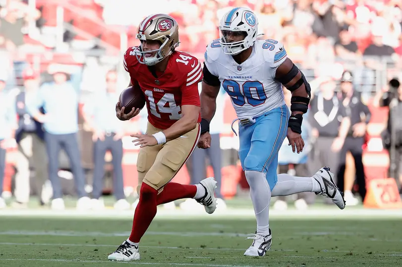 Kurtis Rourke, mariscal de campo de San Francisco 49ers | AP