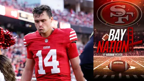 Kurtis Rourke, mariscal de campo de 49ers, ingresó al hospital tras juego ante Titans