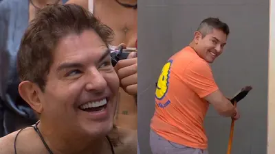 ¡Adiós al cabello! Ernesto Laguardia cumple su promesa y cambia de look en La Casa de los Famosos México