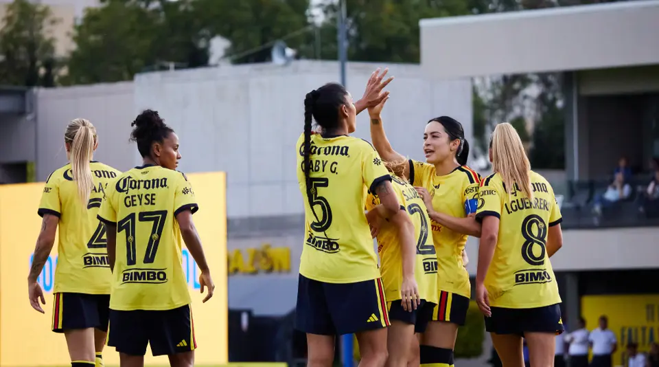 América Femenil remonta en Coapa y golea a Puebla | MEXSPORT
