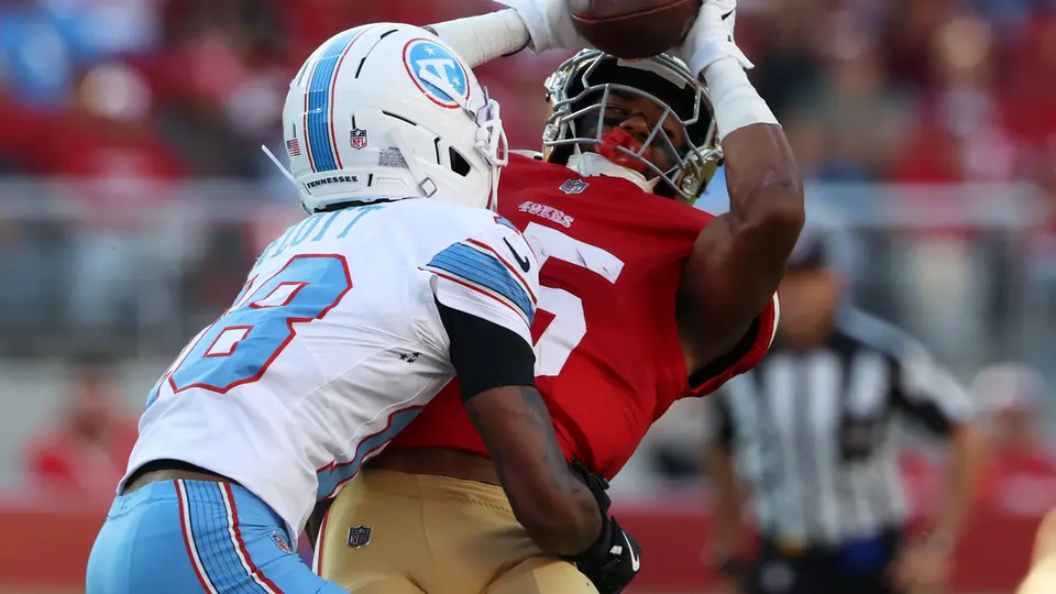 De'Zhaun Stribling, jugador de los San Francisco 49res | AP