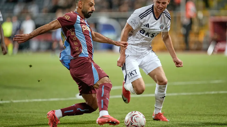 Mohamend Salah en su debut con el Trabzonspor | AP