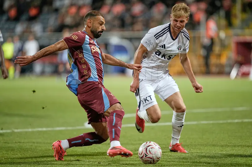 Mohamend Salah en su debut con el Trabzonspor | AP