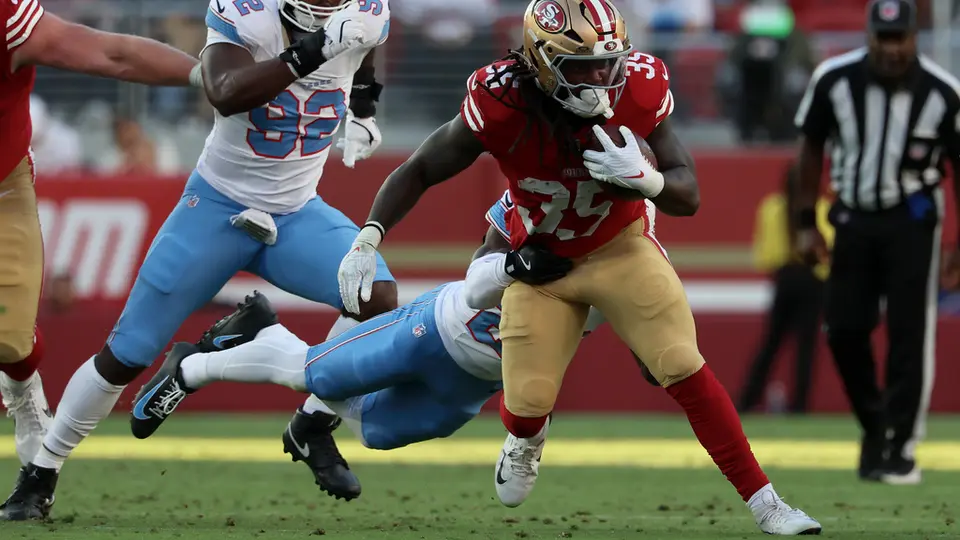 Sincere McCormick, corredor de los San Francisco 49ers | AP