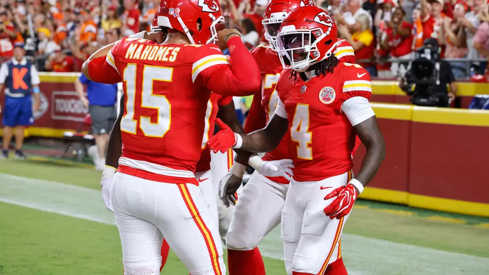 Chiefs celebra un TD | AP