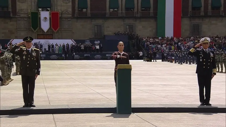 La ceremonia del 16 de septiembre comenzará a las 10:00 horas en el Zócalo de la Ciudad de México./ Gobierno de México