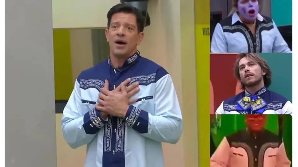 Una camisa utilizada por Yahir durante la Noche Mexicana llamó la atención de los fans del reality./ RS