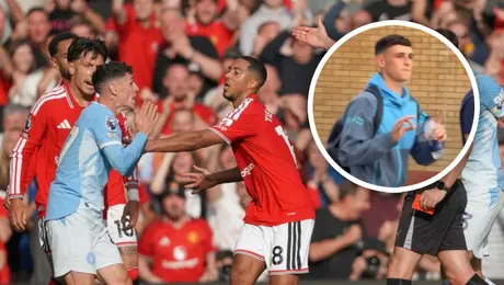 Foden se burla de aficionados del Manchester United tras la victoria del City