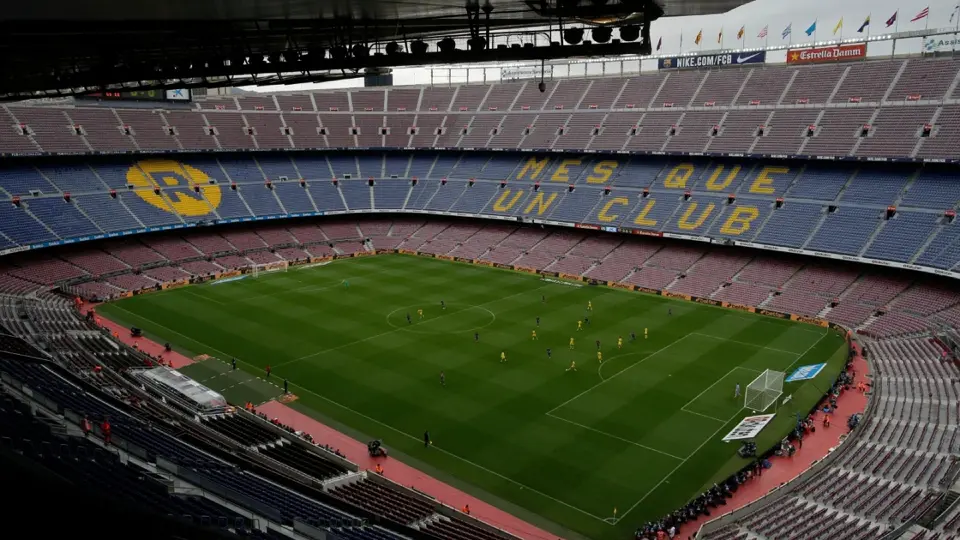 Panorámica del Camp Nou, estadio del FC Barcelona | AP