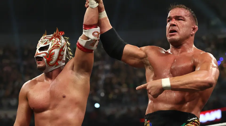 Chad Gable retuvo ante Dragon Lee | wwe.com