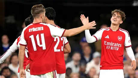 Arsenal golea al Ipswich y avanza a los Octavos de Final de la Craabao Cup