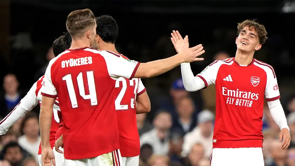 Arsenal golea al Ipswich y avanza a los Octavos de Final de la Craabao Cup