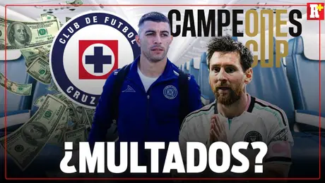 ¡Cruz Azul amenazado con multa de 50 mil dólares!