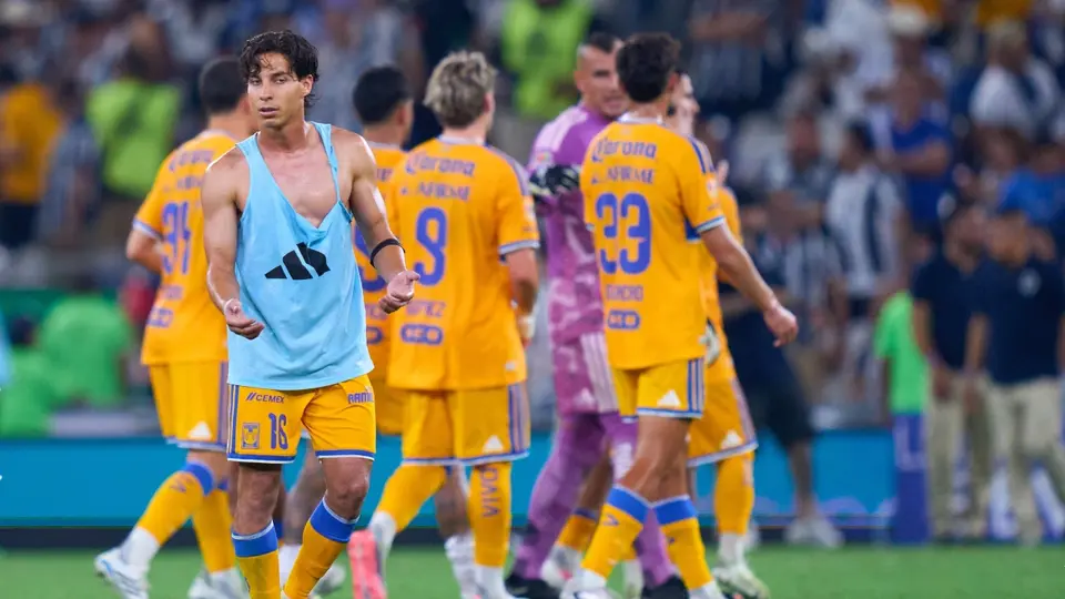 Diego Lainez después del partido de Tigres contra Rayados | MEXSPORT
