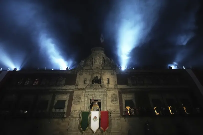 Palacio Nacional será nuevamente el escenario desde donde se dará el tradicional Grito./ AP