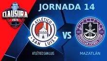 Liga MX: ¿Cuándo y dónde ver el Atlético San Luis vs Mazatlán FC?