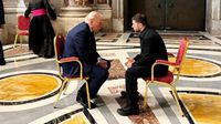 Donald Trump y Volodymyr Zelenskyy se reúnen en la misa del papa Francisco ¿Qué se dijeron?