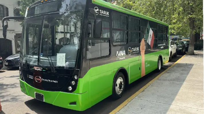 Así es Taruk, el primer autobús eléctrico fabricado en México