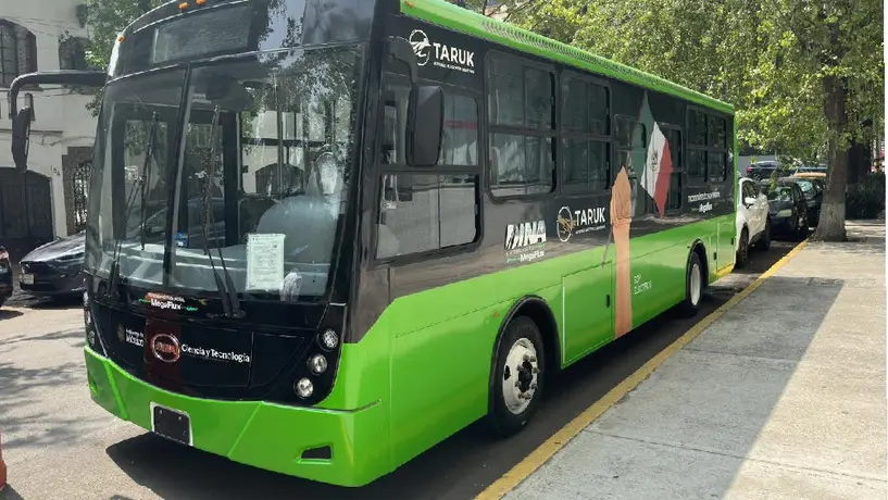 Así es Taruk, el primer autobús eléctrico fabricado en México