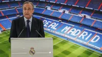 Aficionados del Real Madrid piden a Florentino Pérez dimitir de su cargo como Presidente